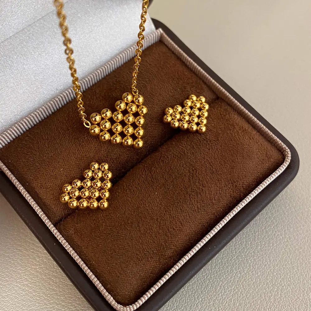 The Starlight Heart Earring