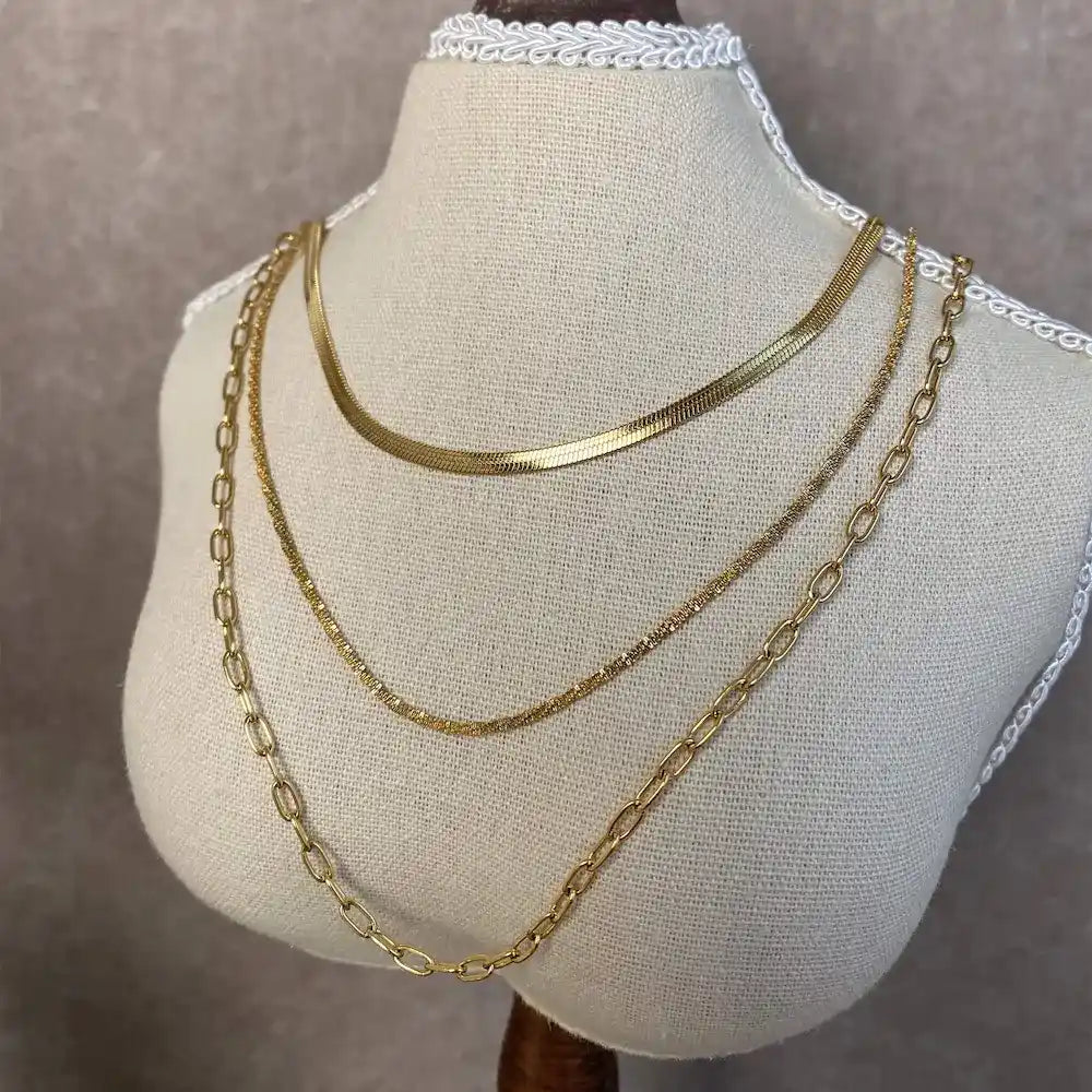 Threefold Necklace