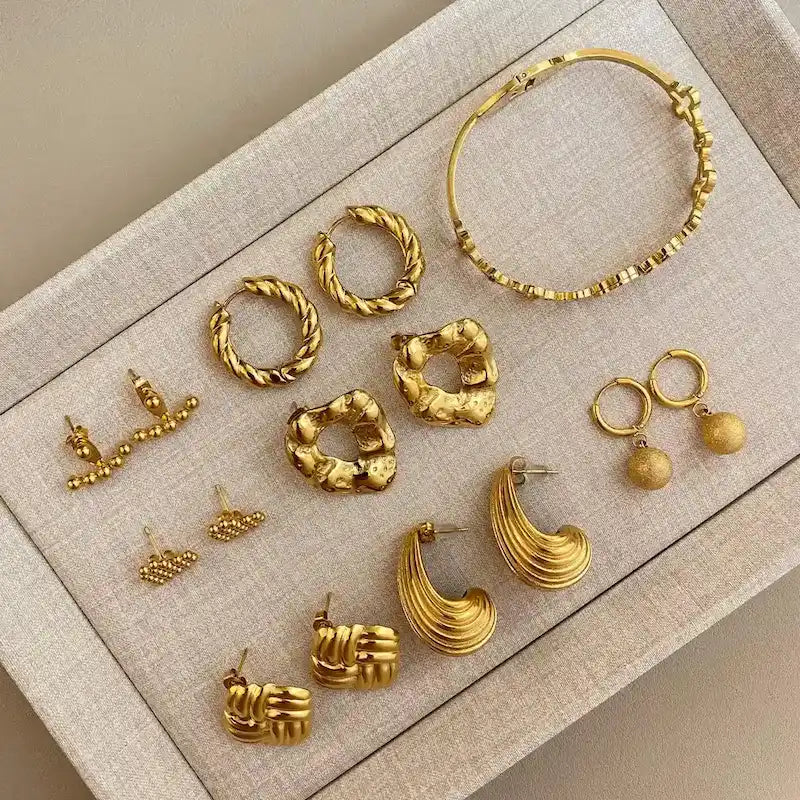 Sandgold Earring