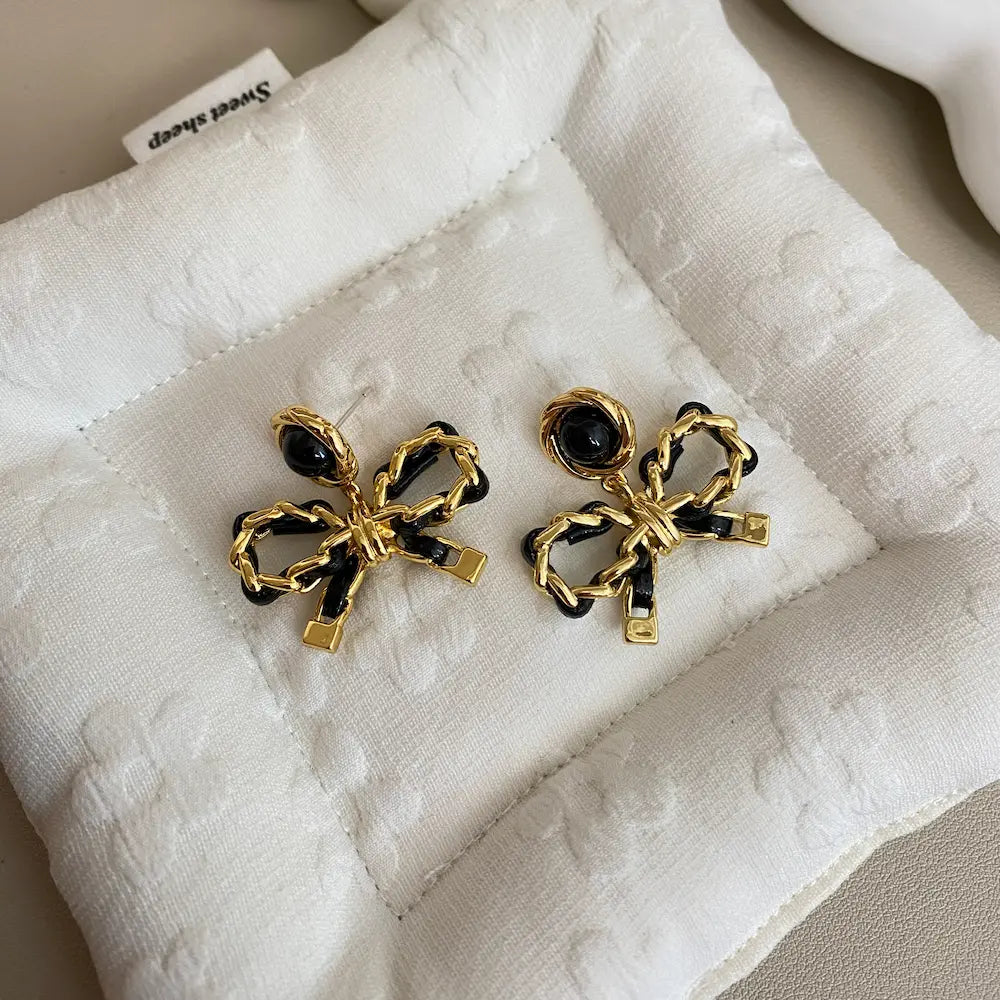 The Victory Bow Earrings