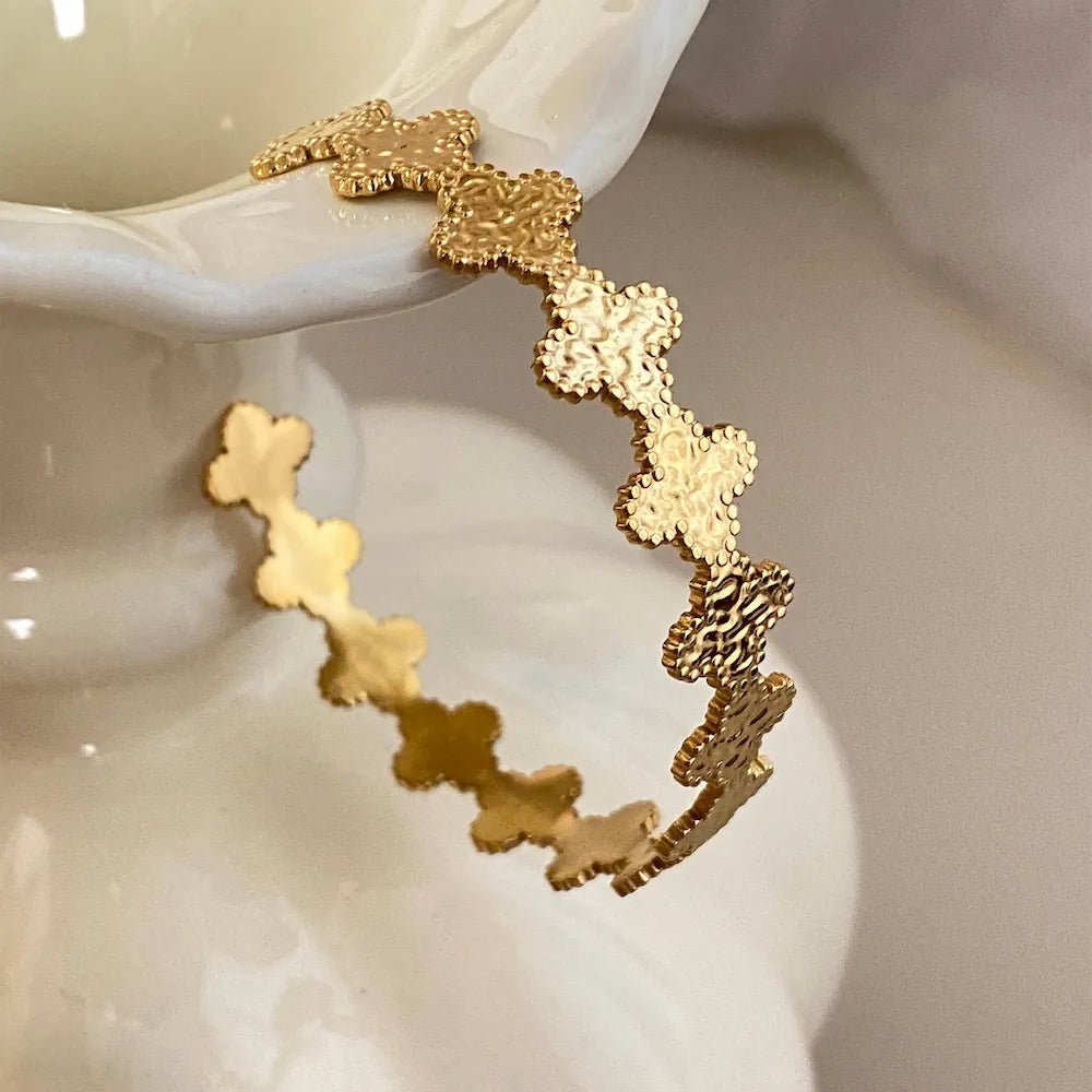 Lucky Clover Cuff