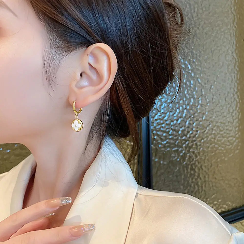 Angel Clover Earring