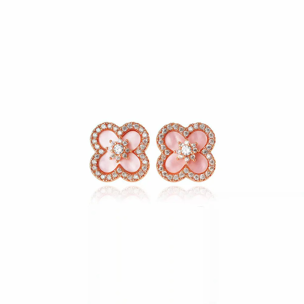Sakur Diamond Cleef Bracelet Set