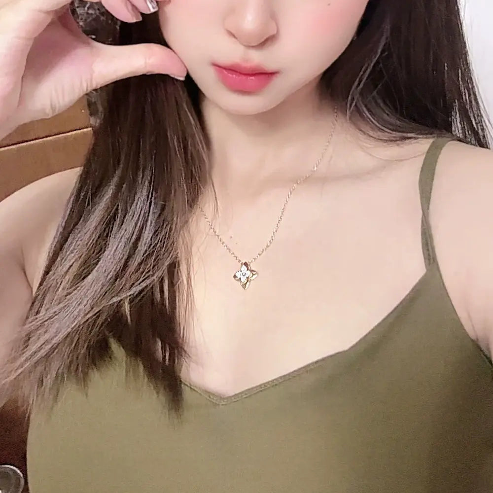 Jasmine Clover Necklace