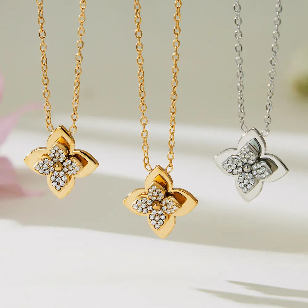 Jasmine Clover Necklace
