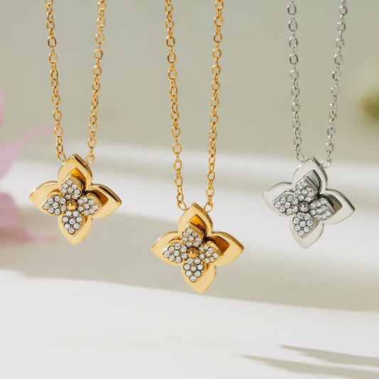 Jasmine Clover Necklace