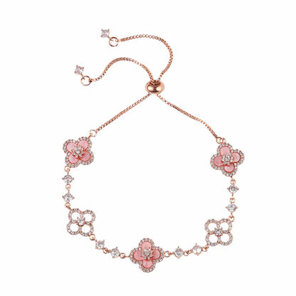 Sakur Diamond Cleef Bracelet Set